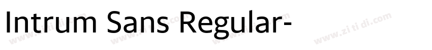 Intrum Sans Regular字体转换 Intrum Sans Regular字体转换